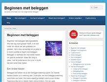 Tablet Screenshot of beginmetbeleggen.com